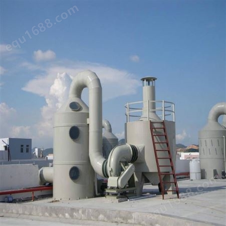 重庆喷淋塔生产厂家 丰驰pp废气喷淋塔 废气处理设备