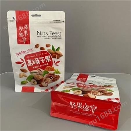 金川县 定制自立自封猫狗宠物粮食袋 八边封塑料食品包装袋 复合袋定做