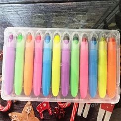 厂家直供12色丝滑炫彩棒儿童绘画水溶性油画棒