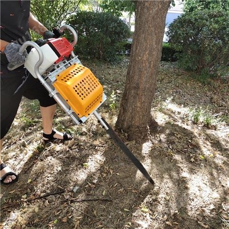常年供应 手提式两冲程挖树机 挖树起球断根移树机 手持式微型起树机