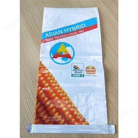 厂家直供玉米种子编织袋 PP防潮小麦包装袋 棉花种子化肥饲料袋供应