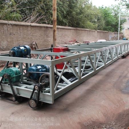 轴长12米的三滚轴摊铺机 桥面铺装振动梁 双向行走混凝土整平机