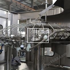 东宁市 全自动三合一口服液灌装机生产线  果汁酵素玻璃瓶塑料瓶易拉罐灌装生产线