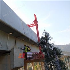 桥梁排水管安装施工设备 轻松过路灯 博奥FP76 简易灵活