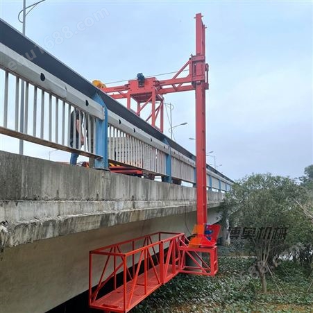安装桥梁雨水管设备 不影响交通 博奥LT85 电动升降