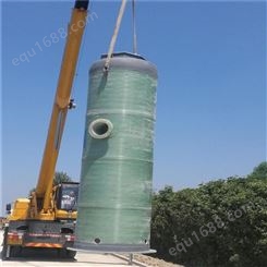 玻璃钢一体化预制泵站 市政工程地埋式排污泵站 春田环保 生产