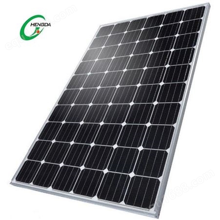 全新380W单晶太阳能电池板 光伏系统发电板380瓦 恒大生产厂家
