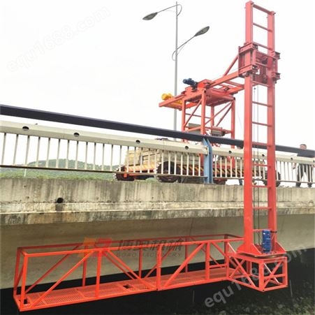 桥梁排水管安装设备 小型桥检查车 博奥HI99 施工快