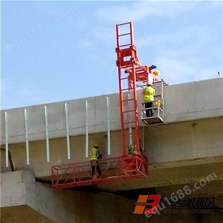 桥梁排水管安装施工设备 电动伸缩版 博奥OL92 性能稳定