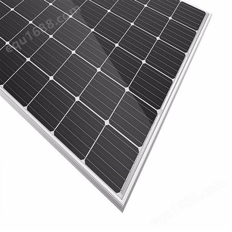 恒大330W太阳能板太阳能电池板单晶太阳能家用光伏板厂家
