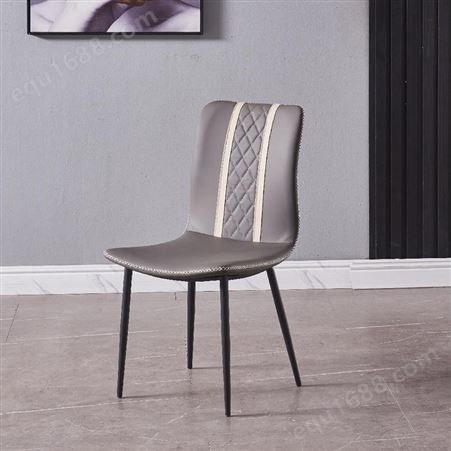 鼎富DF551欧式质感皮革饭桌椅 酒店靠背椅休闲椅