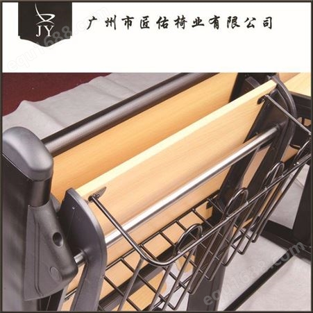 JY-824 广东匠佑牌铝合金课桌 阶梯教室排椅的批发厂家 可做活动脚