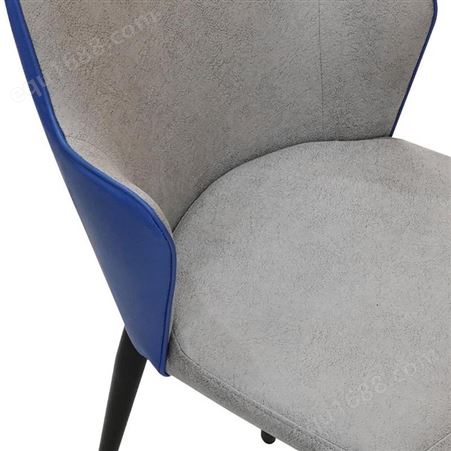 鼎富DF305厂家定制餐桌椅高档皮质舒适靠背椅客厅休闲椅子