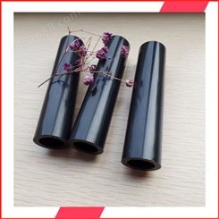 厂家直供PVC黑色硬管 黑色塑料管材20MM厚度4毫米塑料管可用支撑