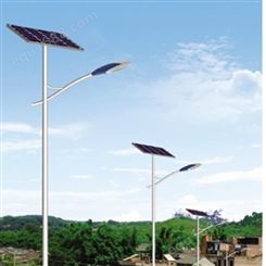 西藏厂家生产新农村建设6米8米9米10米太阳能路灯 LED照明道路灯