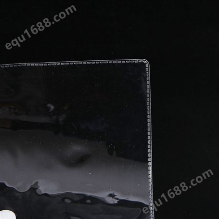定制透明PVC纽扣文件包装袋 PVC按扣包装袋透明纽扣袋现货印刷