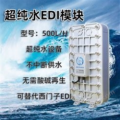 EDI膜块0.5T阴阳混床设备1吨超纯水反渗透EDI膜堆替代西门子5T