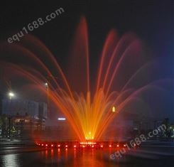芬林喷泉设备 数字水幕项目 大型广场景观音乐喷泉