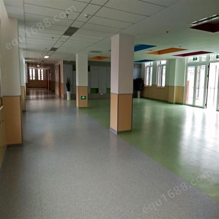 青岛学校塑胶地板铺装 欧迪嘉学校地胶板厂家