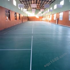 博克塑胶羽毛球场地板铺装-青岛羽毛球场弹性地板