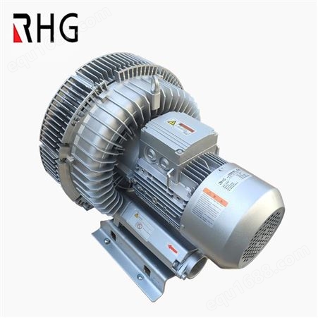 豪冠大风量型高压鼓风机 RHG740系列双段式旋涡风机 耐高温铝合金