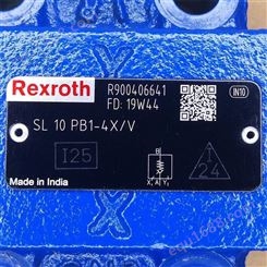 RexrothR900406641 SL10PB1-4X/V先导式单向阀