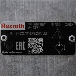 RexrothR900932269 PGF2-2X/016RE20VU2内啮合齿轮泵