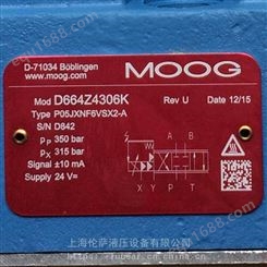 MOOGD664Z4306K P05JXNF6VSX2-A/伺服阀