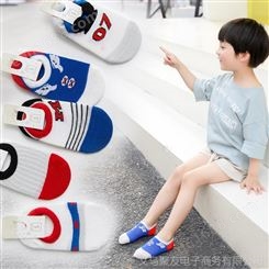 E673创意春夏季男女宝宝短袜船袜纯棉卡通动物儿童袜子隐形袜