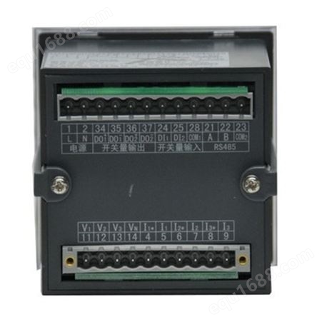 安科瑞PZ80-E4/CK数字式三相电能表 带RS485通讯 开关量输入输出