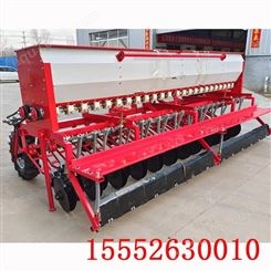 一力机械生产小麦旱稻播种机四轮拖拉机大型6-24行