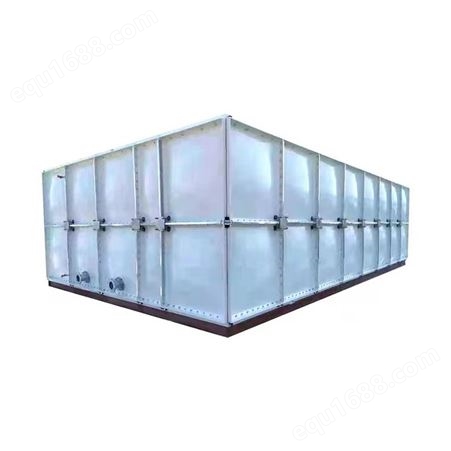 定制玻璃钢SMC水箱 生活水箱玻璃钢 组合消防水箱 储水槽组装水箱