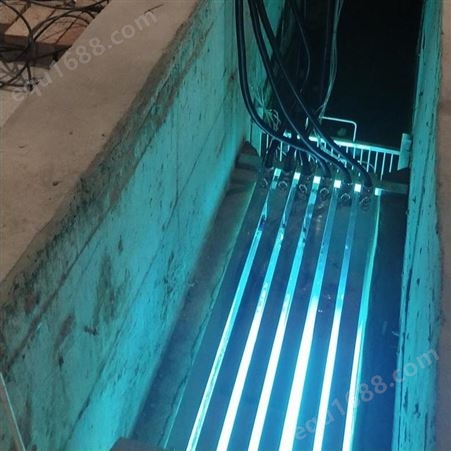 四川紫外线消毒模块价格冀陆诚 城镇生活污水厂LC320-6-3型框架式紫外线消毒设备生产厂家