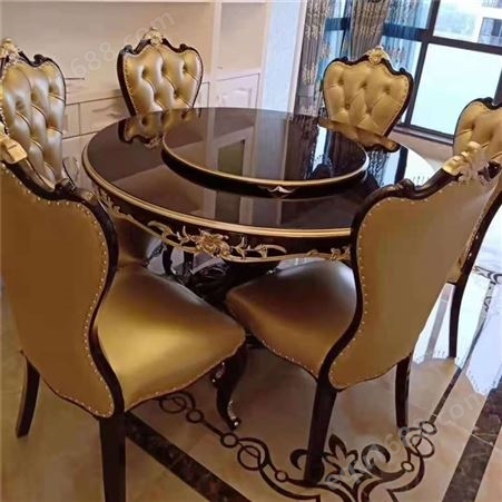 豪华欧式餐桌餐椅  天津发货 量大从优