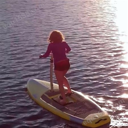 皮划艇水上滑板 站立划水板 浆板冲浪板滑水板 踩踏式站立式滑水