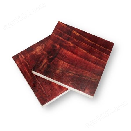可定制工地实木建筑阁楼模板 荣优现货1.22*2.44红色木工板