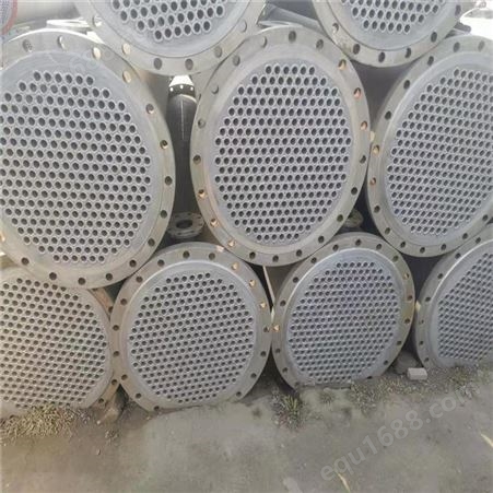 梁山凯歌二手化工设备长期供应二手不-锈钢冷凝器螺旋板冷凝器设备欢迎选购