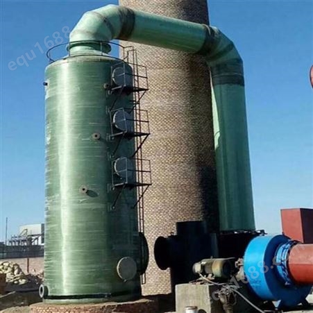 利安玻璃钢脱硫塔 工业燃烧炉烟气超低排放净化设备BTL-100