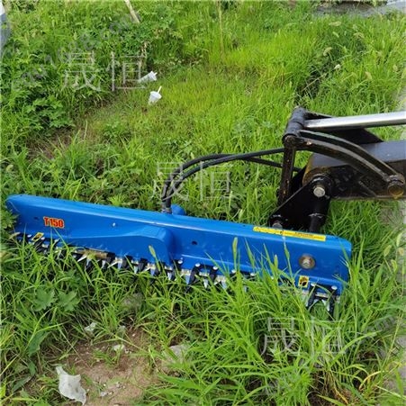 微型挖掘机割草机 实拍小型绿篱锯 避让式除草机生产厂家