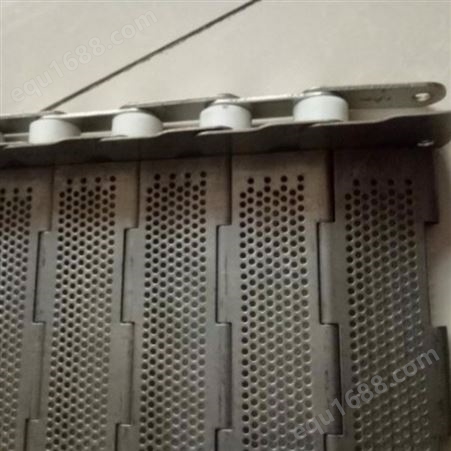 不锈钢链板 食品烘干机专用不锈钢链板 定制清洗机冲孔链板
