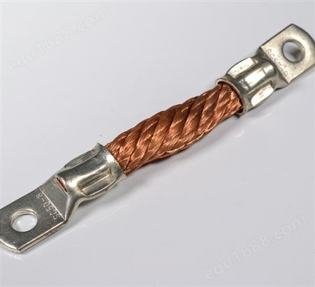 铜母线伸缩节 T2紫铜绞线软连接 镀锡编织带软连接 镀锡铜绞线
