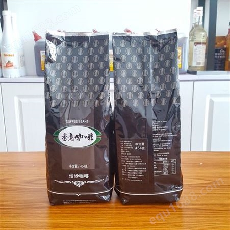 咖之度 哥伦比亚咖啡豆进口生豆拼配烘焙可现磨咖啡粉纯黑咖啡454