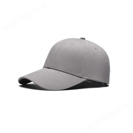 经典新款纯色男帽纯棉棒球帽可调节不变形鸭舌帽定制帽子定做LOGO
