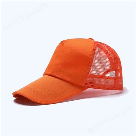 网状透气鸭舌帽子定制户外运动遮阳帽子厂家定做广告帽子印logo