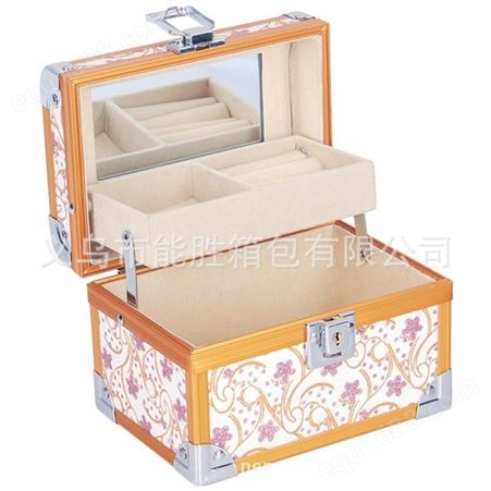 式化妆箱 铝合金式化妆箱 PU铝合金化妆箱 化妆箱定制