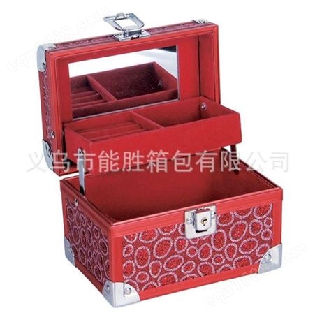式化妆箱 铝合金式化妆箱 PU铝合金化妆箱 化妆箱定制