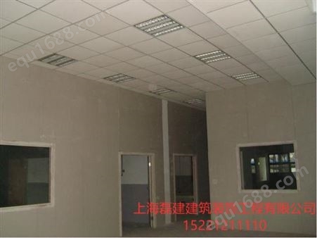 上海工厂装修设计昆山厂房装修隔断苏州工业区办公室装修