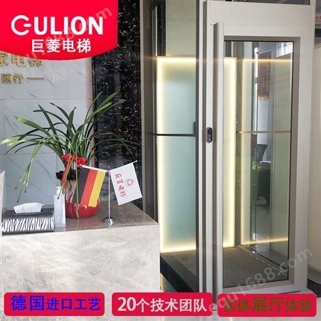 私家定制家用小电梯 导轨式简易家用电梯Gulion巨菱