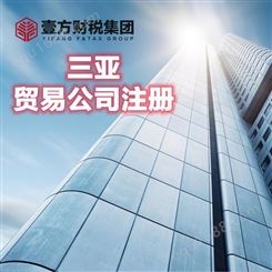 壹方财税 海南营业执照 澄迈代理记账 税务筹划