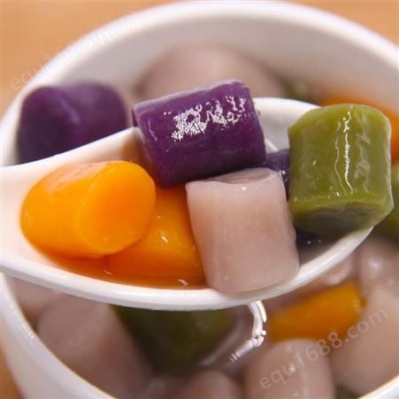 宣威混合芋圆销售 米雪公主 奶茶原料批发价格